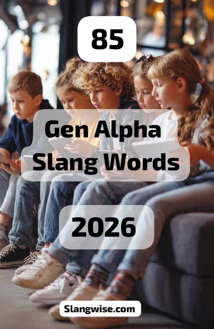 85 Gen Alpha Slang Words You’ll Hear in 2026