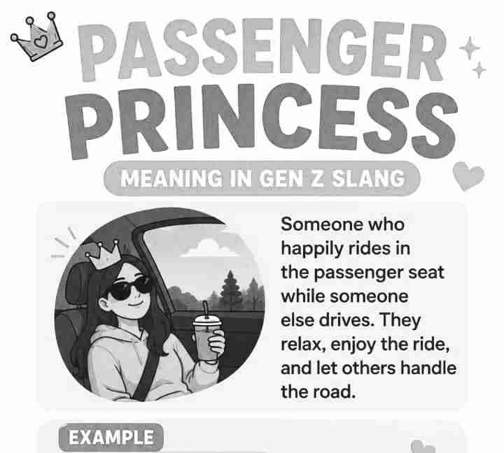 Passenger Princess Meaning in Gen Z Slang: Why Everyone Wants to Be One Right Now