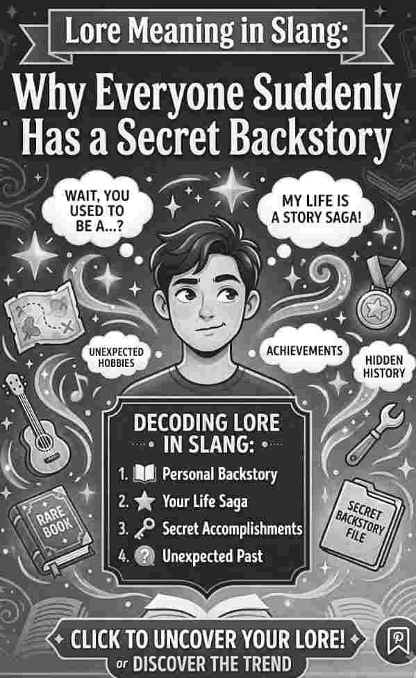 Lore Meaning in Slang: Why Everyone Suddenly Has a Secret Backstory