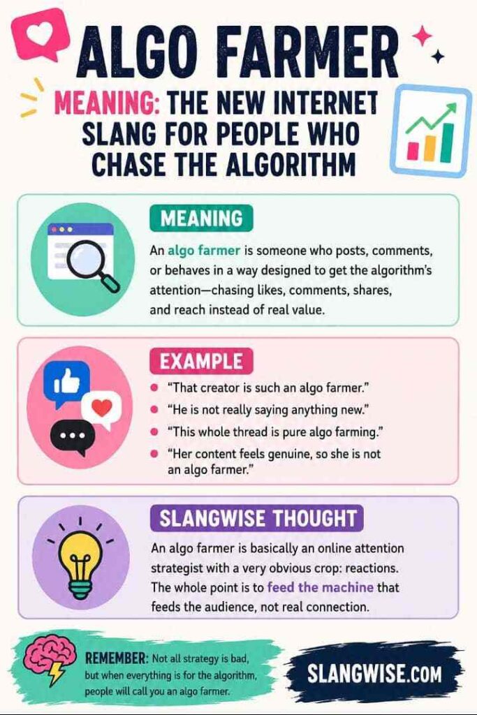 Algo Farmer Meaning: The New Internet Slang for People Who Chase the Algorithm