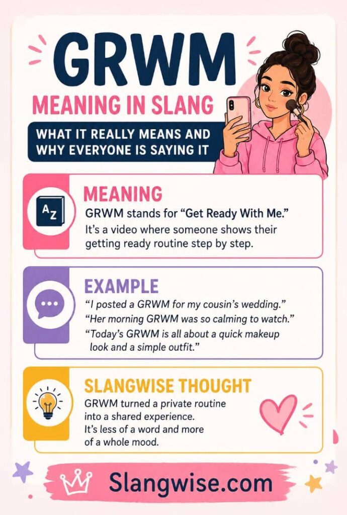 GRWM Meaning in Slang: What It Really Means and Why Everyone Is Saying It