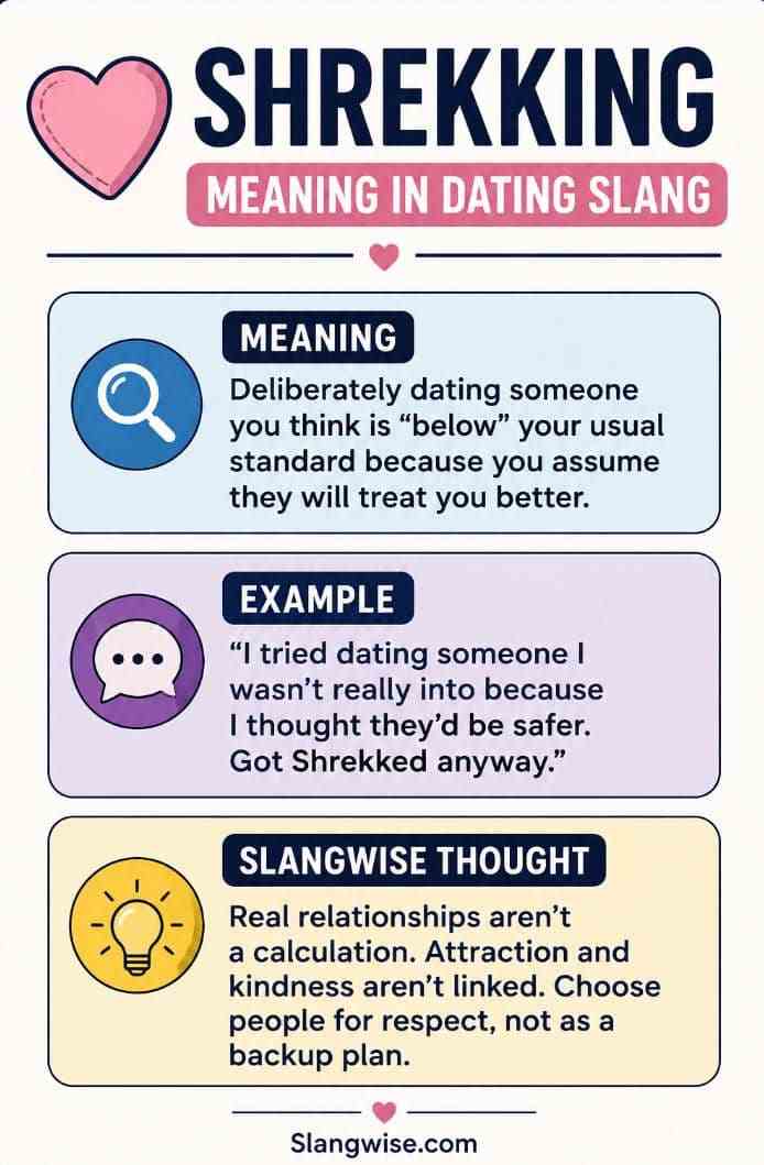 Shrekking Meaning in Dating Slang: The Viral Term People Are Talking About