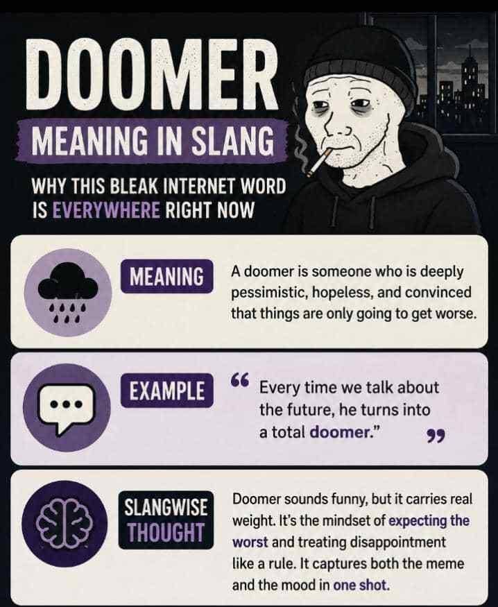 Doomer Meaning in Slang: Why This Bleak Internet Word Is Everywhere Right Now