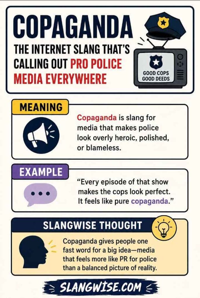 Copaganda Meaning: The Internet Slang That’s Calling Out Pro Police Media Everywhere