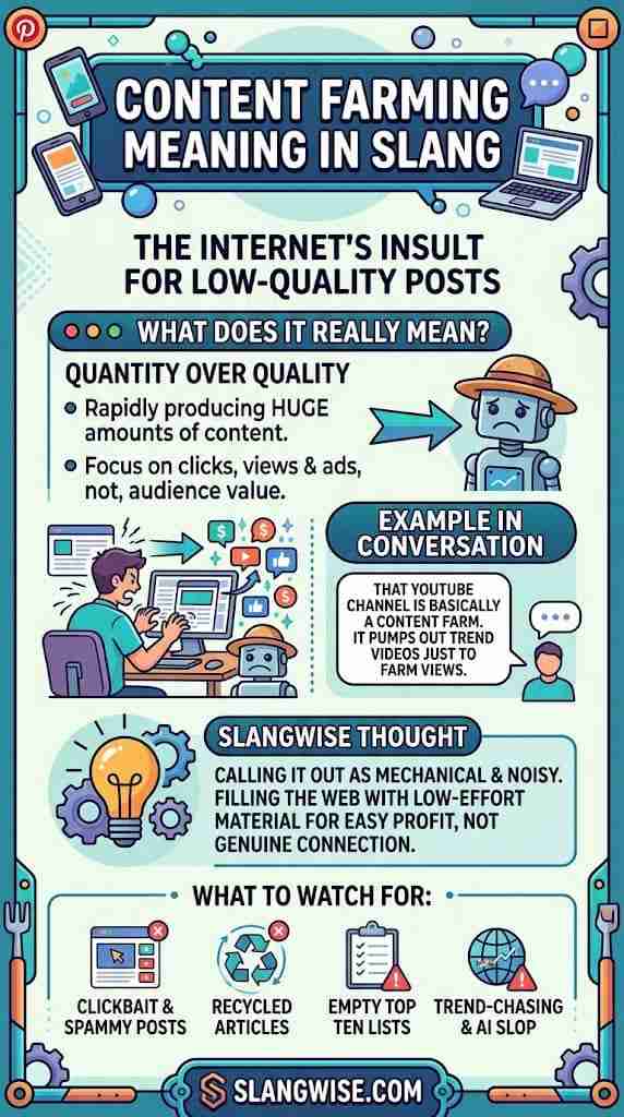 Content Farming Meaning in Slang: What It Really Means and Why People Say It Like an Insult