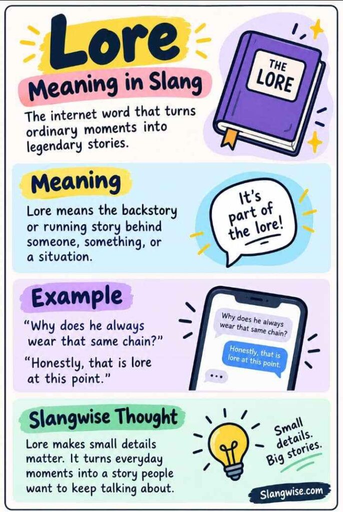Lore Meaning in Slang: The Internet Word That Turns Ordinary Moments Into Legendary Stories