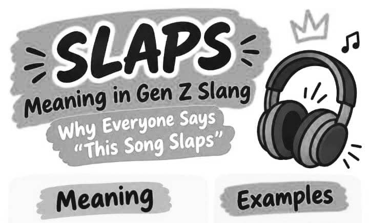 Slaps Meaning in Gen Z Slang: Why Everyone Says “This Song Slaps”