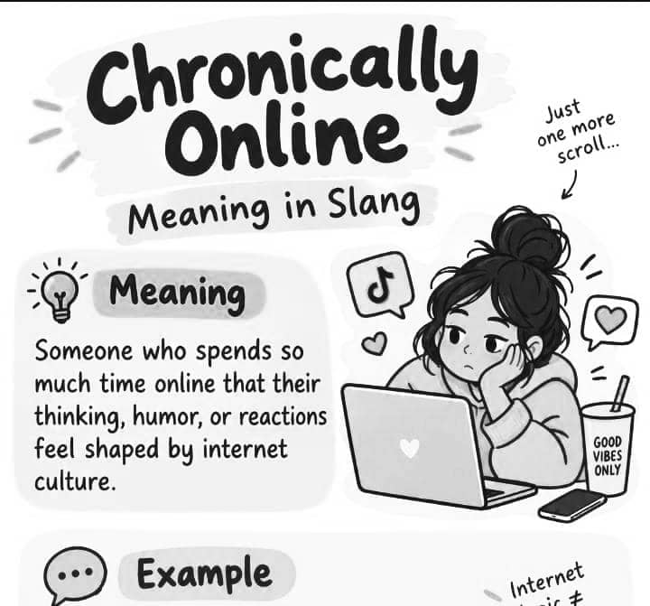 Chronically Online Meaning in Slang: What It Really Says About Someone’s Internet Brain