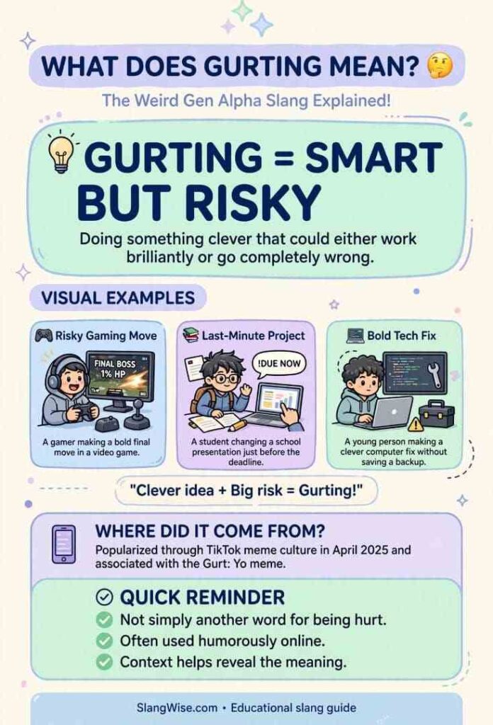 Gurting Meaning in Gen Alpha Slang: What It Really Means When Someone Says They Are “Gurting”