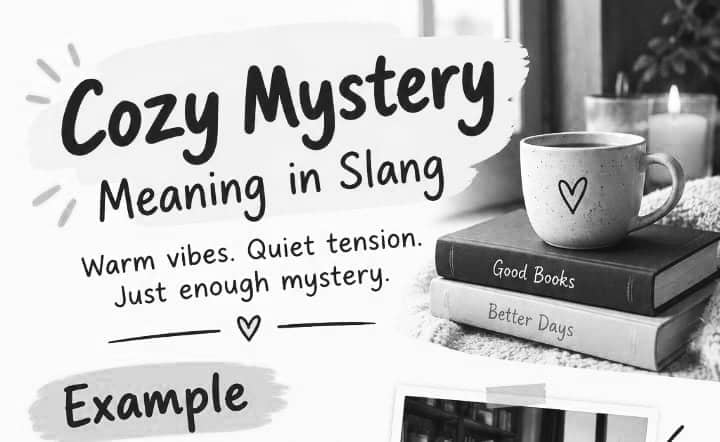Cozy Mystery Meaning in Slang: Why People Use It to Describe Soft, Low-Stakes Drama